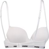 PUMA - Pushup Hang Bra - Sport BH - Zwart - Polyester