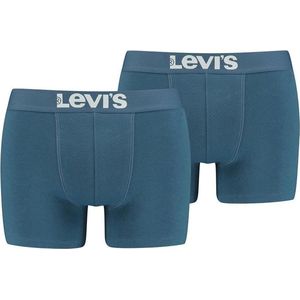 Levi's - Basic Boxers - Boxershorts - Indigo Blauw - Katoen, Elastaan