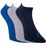 Hoofd - Sneaker 3P - Lage Sokken - Zwart - Katoen/Polyester/Elastaan