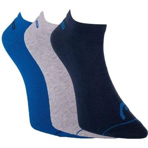 Hoofd - Sneaker 3P - Lage Sokken - Zwart - Katoen/Polyester/Elastaan