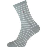 Tommy Hilfiger - Sokkenset - Grijs Melange - Katoen - 2-Pack