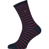 Tommy Hilfiger - Small Stripe - Damessokken - Blauw - 2 stuks