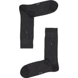 Tommy Hilfiger - Men Sock Check 2p - Huissokken - Antraciet