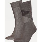 Tommy Hilfiger - Herensokken - Dark Navy - 2 Paar - Katoen