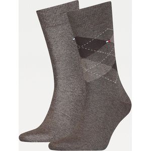 Tommy Hilfiger - Herensokken - Dark Navy - 2 Paar - Katoen