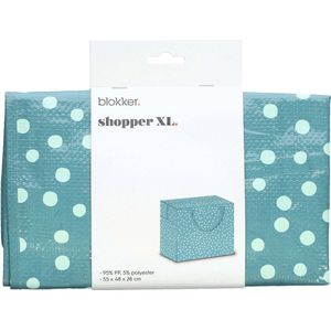 Blokker Tas - Shopper XL - Dots