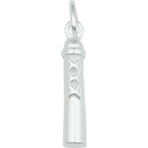 hanger amsterdammertje zilver wit 1013841