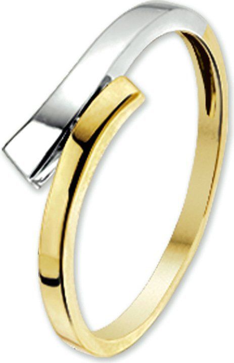 Ring - 14K Bicolor Goud - Dames - Gepolijst