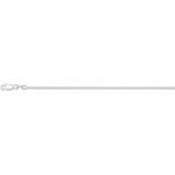 Collier - Gourmette - Zilver - 4-zijdes Geslepen - 2,1 mm
