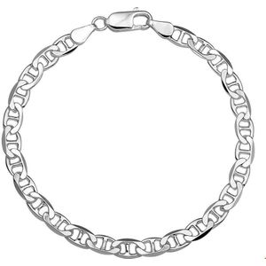 anker plat 5,5 mm zilver wit 1002337