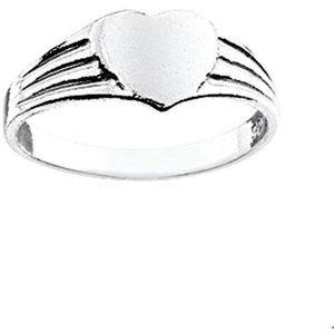 graveerring massief zilver wit 1010571