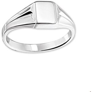 graveerring massief zilver wit 1013216