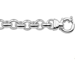 The Jewelry Collection Armband Jasseron 6 mm - Zilver