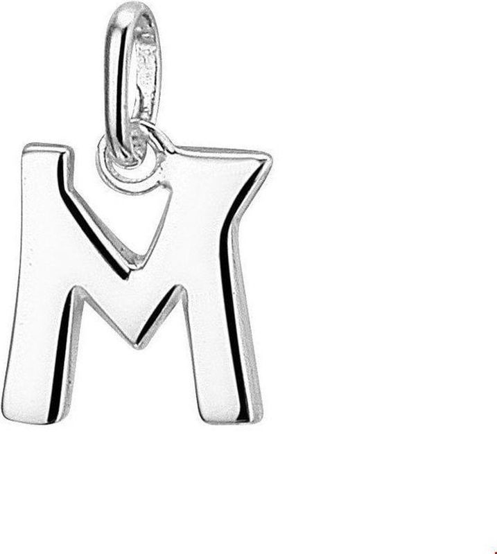 hanger letter zilver wit 1002775