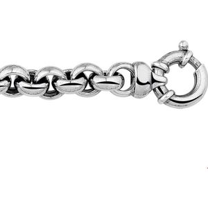 The Jewelry Collection Ketting Jasseron 10,5 mm - Zilver