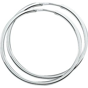 TFT - Huiscollectie - Oorringen - Zilver - Gerhodineerd - Glanzend - 2 mm x 38 mm