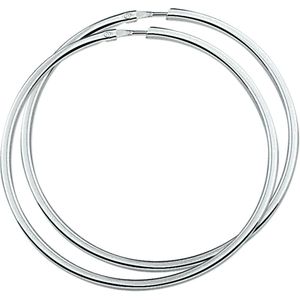 Oorringen - Gerhodineerd - Vierkante Buis - 2,0 mm - Scharnier-sluiting