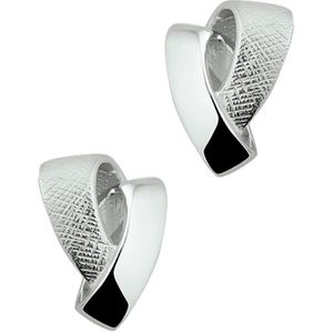 Huiscollectie - 1313805 - Zilveren Oorbellen - 1e Gehalte Zilver - 11,5 mm x 16 mm