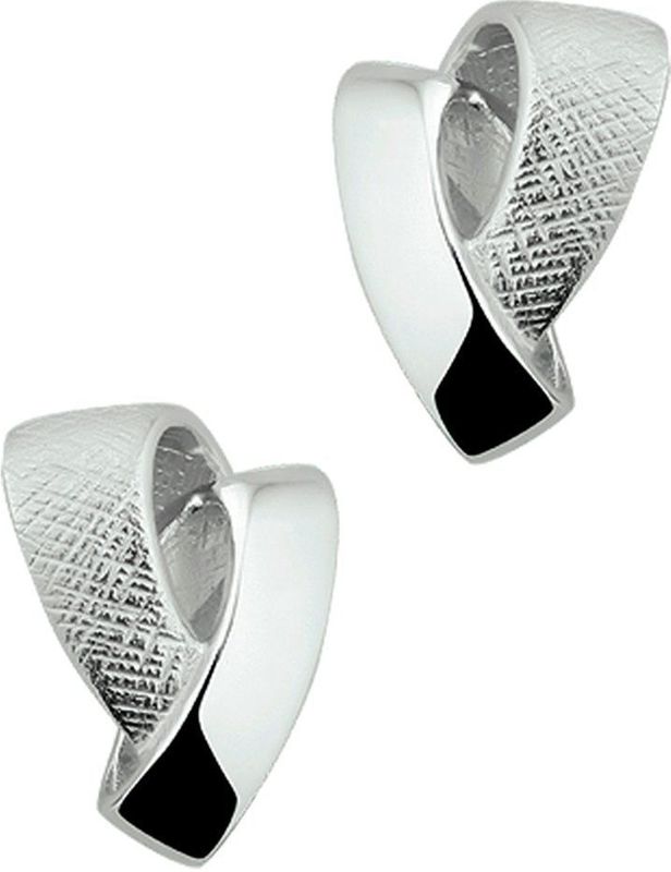 Huiscollectie - 1313805 - Zilveren Oorbellen - 1e Gehalte Zilver - 11,5 mm x 16 mm