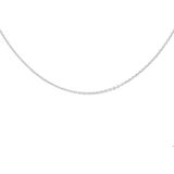 Collier - Anker Plat - 1,2 mm - 14K Witgoud