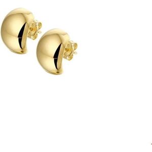 TFT stekeroorring 9 Mm Geelgoud Glanzend