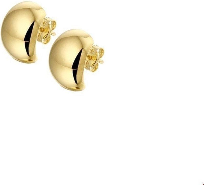 TFT - Stekeroorring - Geelgoud - 9 mm - Glanzend