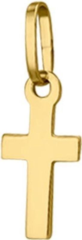 Hanger - Geelgoud - Kruis - 14K - 4016311