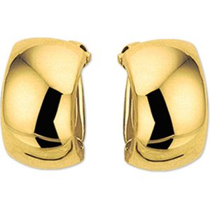 The Jewelry Collection Oorclips - Geelgoud (14 Krt.)