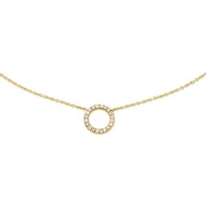 Collier Diamant 0.11ct H P1 40 - 44 Cm