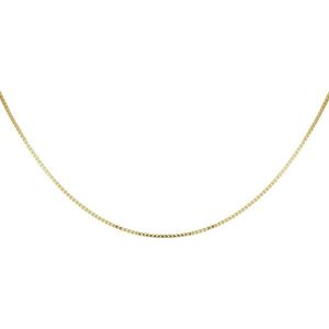 The Jewelry Collection Ketting Venetiaans 0,9 mm - Goud