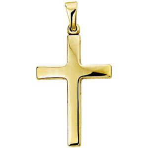 The Jewelry Collection Hanger Kruis - Goud