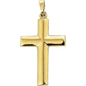 hanger kruis 14K geelgoud 4007387