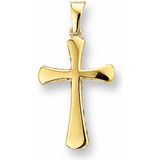 Hanger - Kruis - 14K Geelgoud