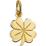 Hanger - Klaver - 14K Geelgoud