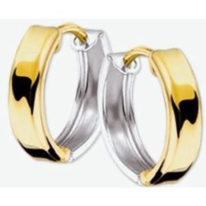 Huiscollectie - 4206382 - Bicolor Oorring - Goud