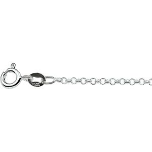 Collier Jasseron - Zilver Wit - 2,0 mm - Kettingen