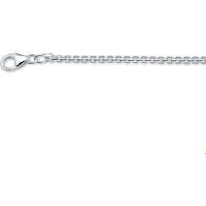 The Jewelry Collection Ketting Venetiaans Bol 2,0 mm - Zilver