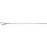 Collier - Anker Rond - Zilver Wit - Schakelbreedte 1,4 mm