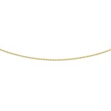 Collier - Geelgoud - Anker Plat - 0,8 mm - 14K