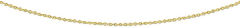 Collier - Geelgoud - Anker Plat - 0,8 mm - 14K