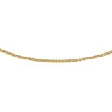 Collier Vossestaart - 14K Geelgoud - 1,3 Mm - Gepolijst
