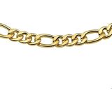 Figaro - 7,0 mm - Zilgold - Sieraad - Geel met Zilverkern