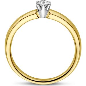 Ring Diamant 0.10ct H Si