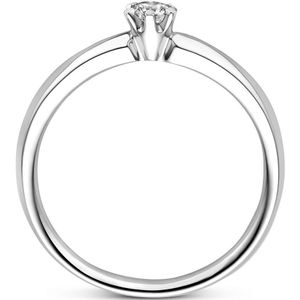 ring diamant 0.10ct h si 14K witgoud 4103862