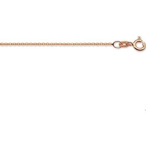 Roségoud Collier anker rond 1 4400634 60 cm