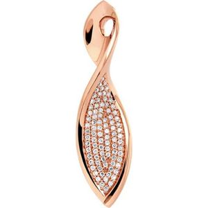 hanger diamant 0.25ct h si 14K roségoud 4400644