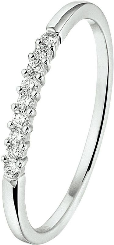 Ring - Diamant 0.15ct H Si - Witgoud - Gepolijst
