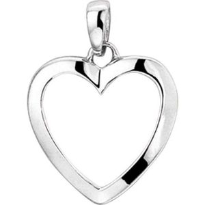 The Jewelry Collection Hanger Hart - Zilver