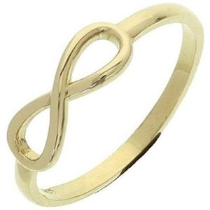 ring infinity 14K geelgoud 4017662