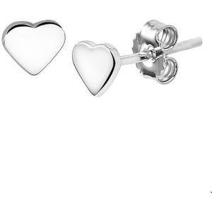 Glams Oorknoppen Hart - Zilver